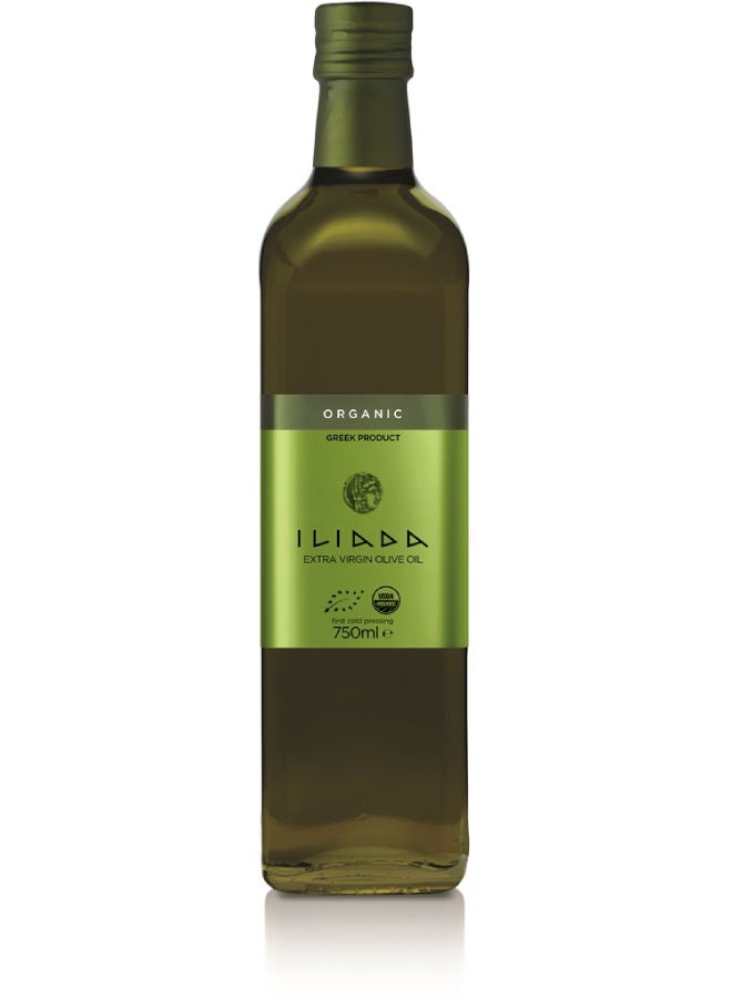 إليادا زيت زيتون بكر عضوي ممتاز 750ملليلتر