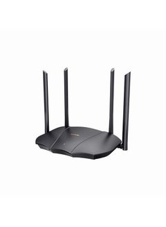 Tenda Wi-Fi 6 Dual Band AX3000 Ultra Fast 4 Port Gigabit Router Black  - Image 2