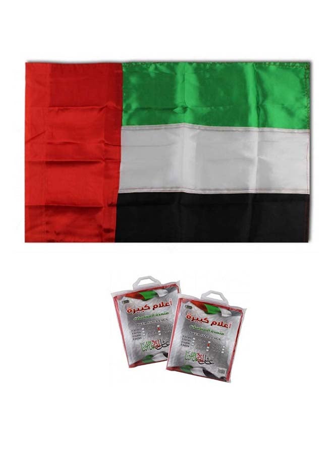 SBC 3-Meter Length UAE National Flag Multicolour