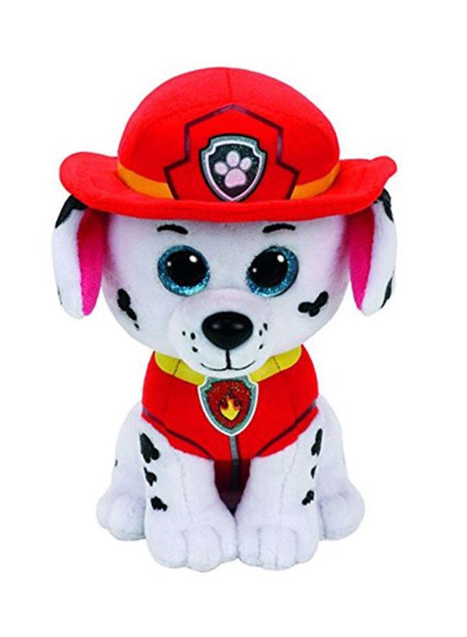 Ty Beanie Boos Paw Patrol Marshall Stuffed Plush Toy For Kids, Above 3 Years 7inch  - Image 1