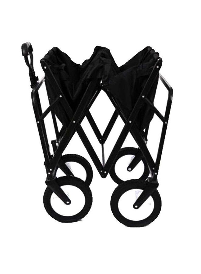 Cool Baby Multi-Function Outdoor Folding Push Wagon Cart With Two Mesh Cup Holders And Adjustable Handle 81 x 57 x 48cm  - Image 3