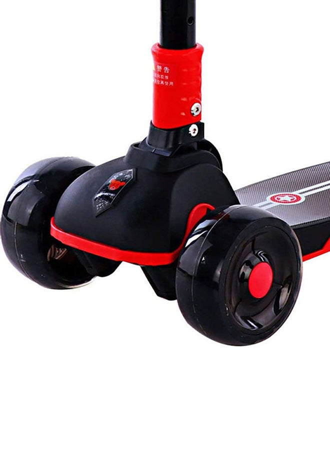 Cool Baby Foldable Kick Scooter Adjustable Flash Wheel Kick Scooter for Kids, 3+ Years 65x15x80cm - Image 3