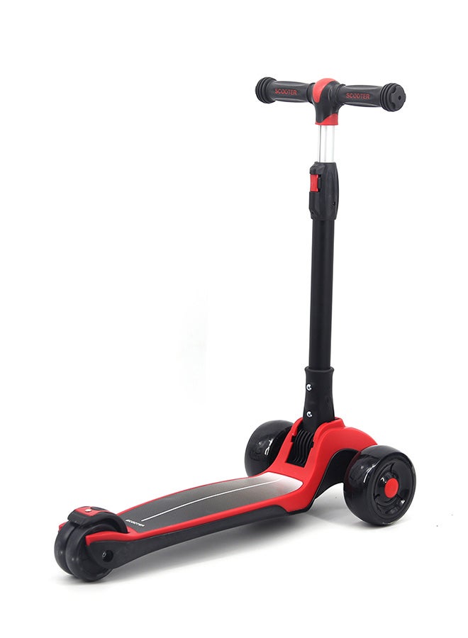 Cool Baby Foldable Kick Scooter Adjustable Flash Wheel Kick Scooter for Kids, 3+ Years 65x15x80cm - Image 5