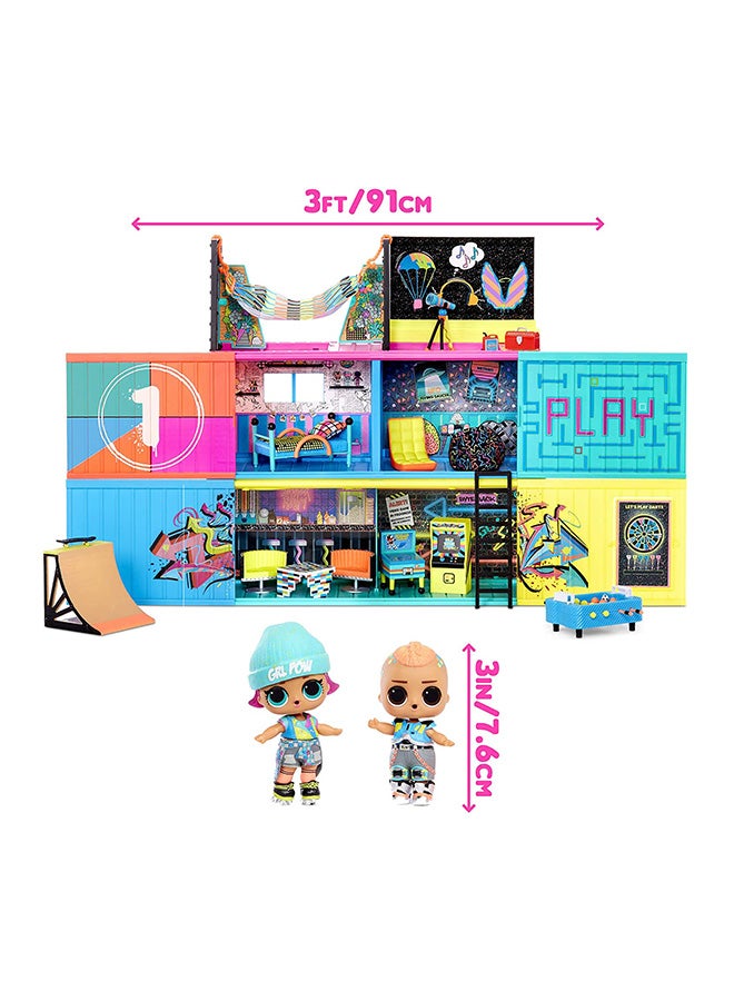 L.O.L. SURPRISE! - Clubhouse Playset with 40+ Surprises and 2 Exclusives Dolls For Kids, 3+ Years 6x22x14inch - Image 1