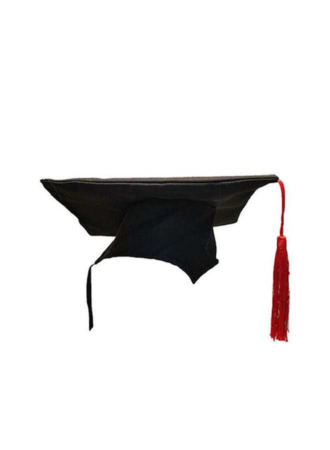 MissTiara Kids Graduation Role And Pretend Play Costume With Black Cap And Gown, 4-5years  - Image 4