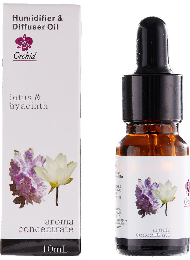 Orchid Lotus And Hyacinth Humidifier Oil Clear 2.5x2.6x8.3cm  - Image 1