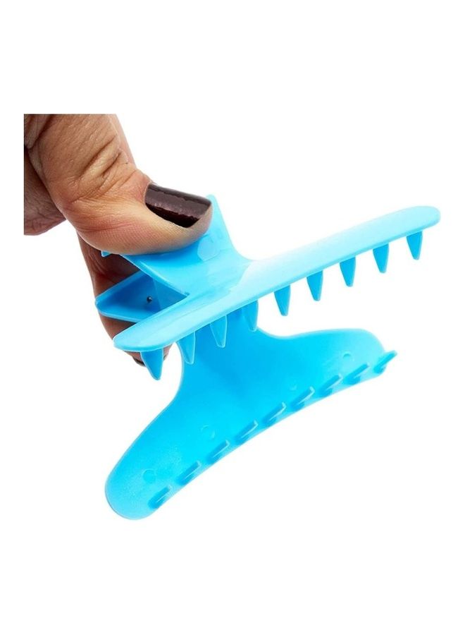 HK 12-Piece Professional Butterfly Hair Clips Colored - Image 5