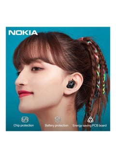 NOKIA Portable BT Wireless Mini Sports Earbuds In-Ear Black  - Image 3