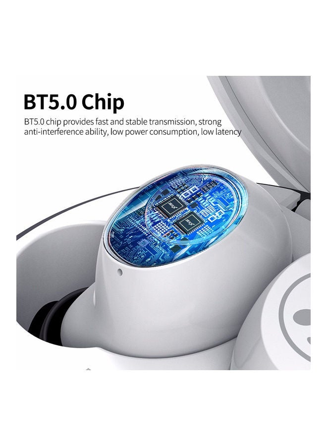 Lenovo BT Wireless Earbuds In-Ear HiFi Sound Quality Smart Touch Control Black/White  - Image 5