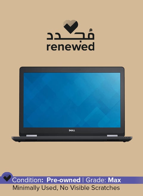 مُجدد - لابتوب لاتيتيود E5570 إصدار (2017) بشاشة 15.6 بوصة ومعالج إنتل كور i5/ الجيل السادس/ ذاكرة رام 16 جيجابايت/ محرك أقراص SSD سعة 512 جيجابايت/ بطاقة رسومات إنتل 520 بدقة عالية الوضوح اللغة الإنجليزية أسود