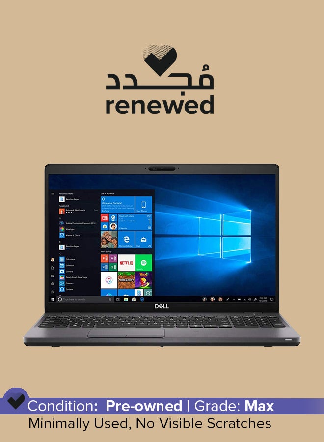 DELL Renewed - Latitude 5500 (2019) Notebook Laptop With 15.6-Inch Display,Intel Core i5 Processor/8th Gen/8GB RAM/512GB SSD/Ã¢â‚¬Å½Intel UHD Graphics 620 Black  - Image 1