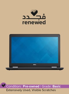 Renewed - Latitude E5570 (2017) Laptop With 15.6-Inch Display, Intel Core i5 Processor/6th Gen/8GB RAM/256GB SSD/Intel HD Graphics 520 Black