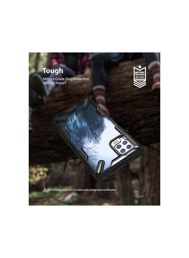 Ringke Hard Fusion-X Ergonomic Shock Absorption Bumper Case Cover For Huawei P40 Lite/Nova 6 SE/Nova 7i Black - Image 4