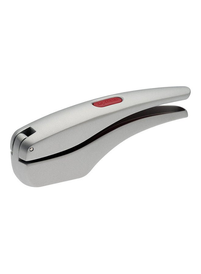Plastic Garlic Crusher Grey
