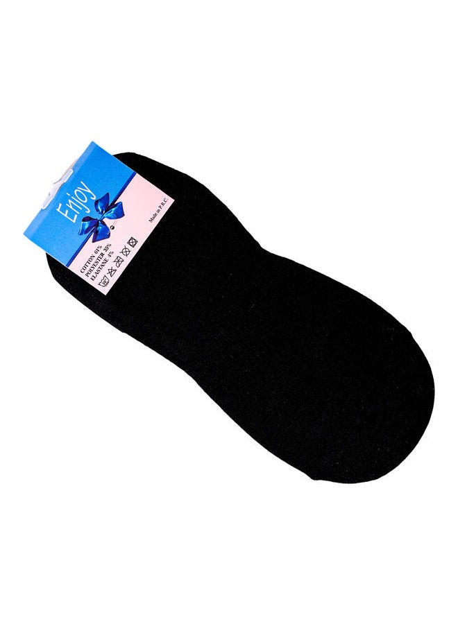 إنجوي جوارب كاجوال بقصة قصيرة أسود - Image 2