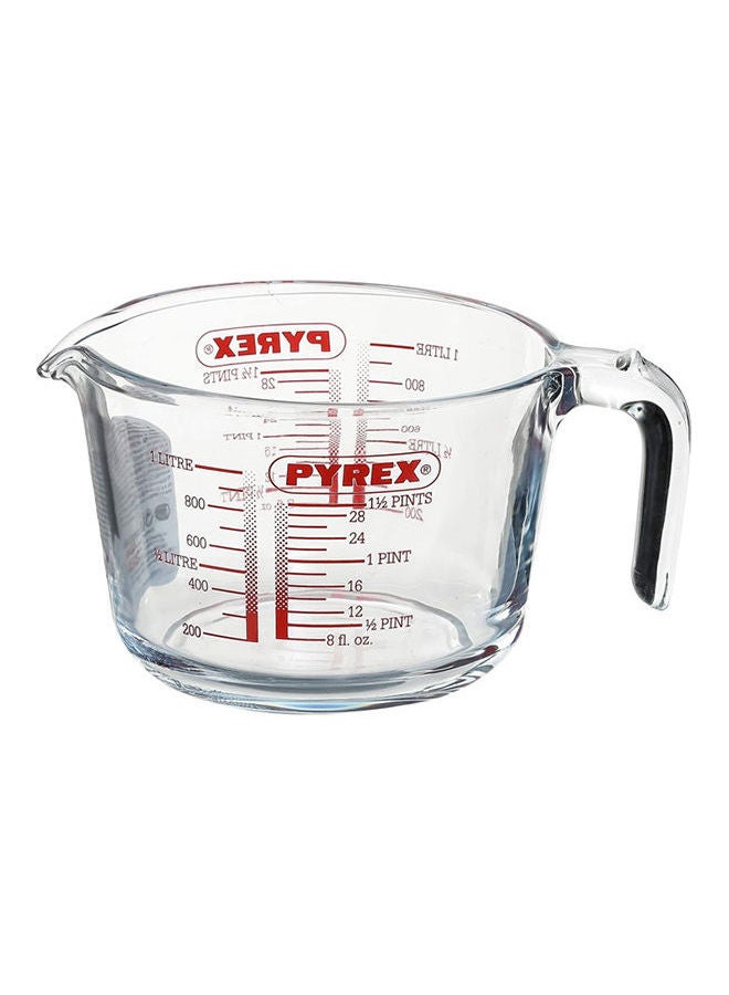 PYREX Glass Measuring Cup , 1 Liter , 2724678769684 Clear 1cm - Image 1