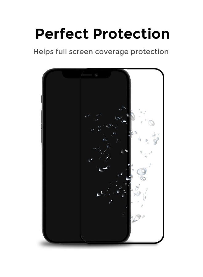 O Ozone - 2 Pack Tempered Glass Screen Protector for OnePlus Nord CE 5G Black - Image 1