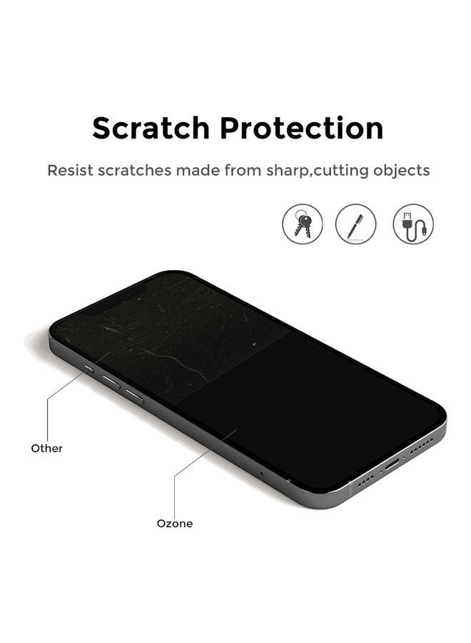 O Ozone - 2 Pack Tempered Glass Screen Protector for OnePlus Nord CE 5G Black - Image 1