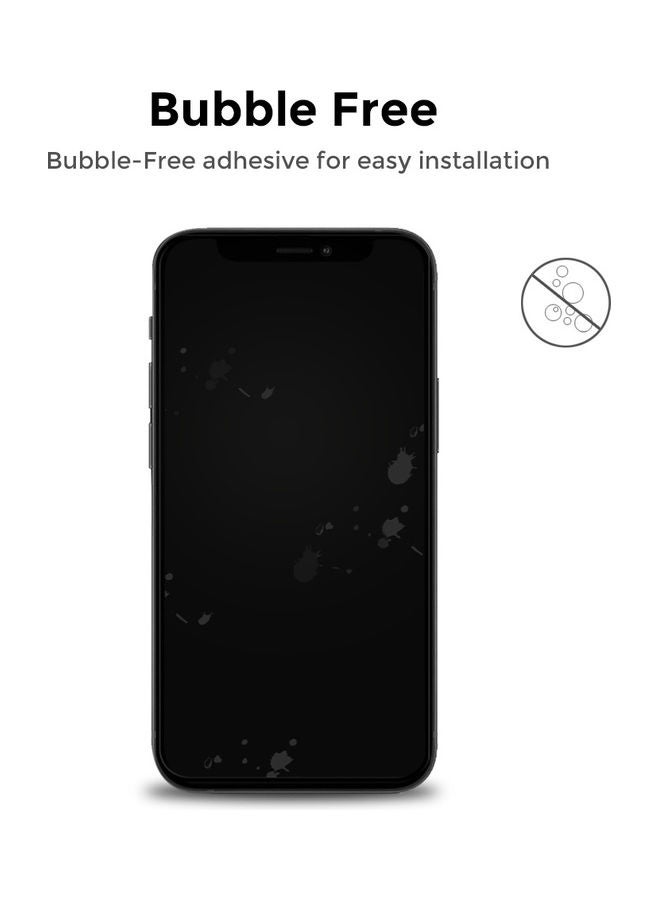 O Ozone - 2 Pack Tempered Glass Screen Protector for OnePlus Nord CE 5G Black - Image 1