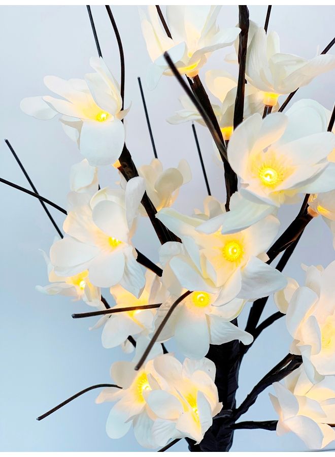 Salla - Cherry Blossom Flower Tree LED  With Fairy Lights Multicolour 60cm - Image 1