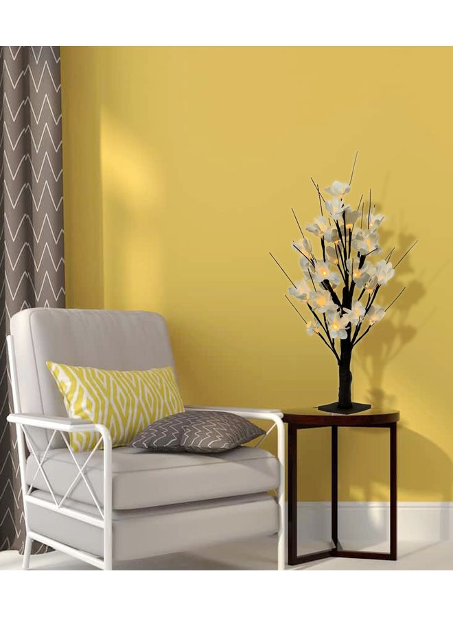 Salla - Cherry Blossom Flower Tree LED  With Fairy Lights Multicolour 60cm - Image 1