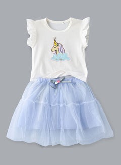 White/Blue