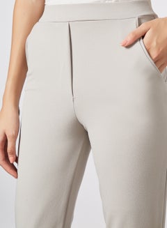 FEMME LUXE High Waist Trousers Grey  - Image 4