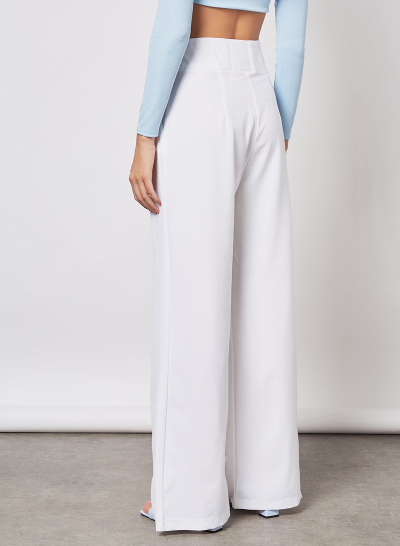 Wide Leg Pants White - v1633608136/N48563010V_4