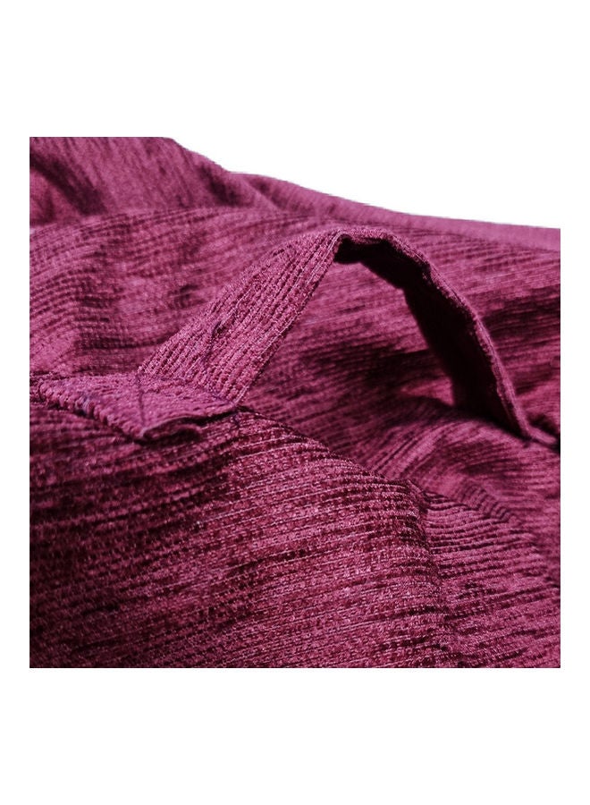 Luxe Decora Kumas Bean Bag Maroon 90cm - Image 2