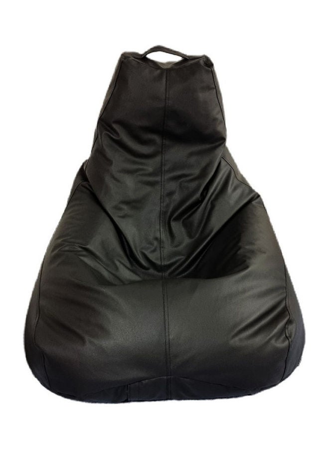 Luxe Decora Tear Drop Bean Bag Black 110cm  - Image 1