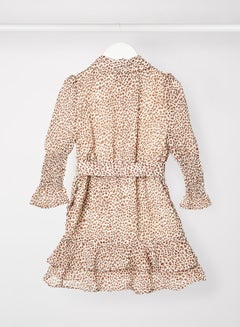 Bardot Junior Kids/Teen Leopard Print Dress Brown  - Image 2