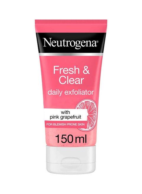 Fresh & Clear Daily Exfoliator, Pink Grapefruit & Vitamin C 150ml