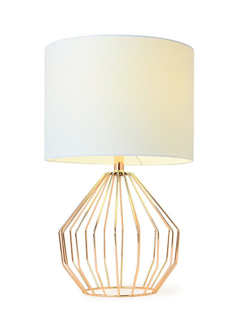 Switch - Linear Iron Table Lamp | Lampshade Copper 15 x 15 x 25inch - Image 1