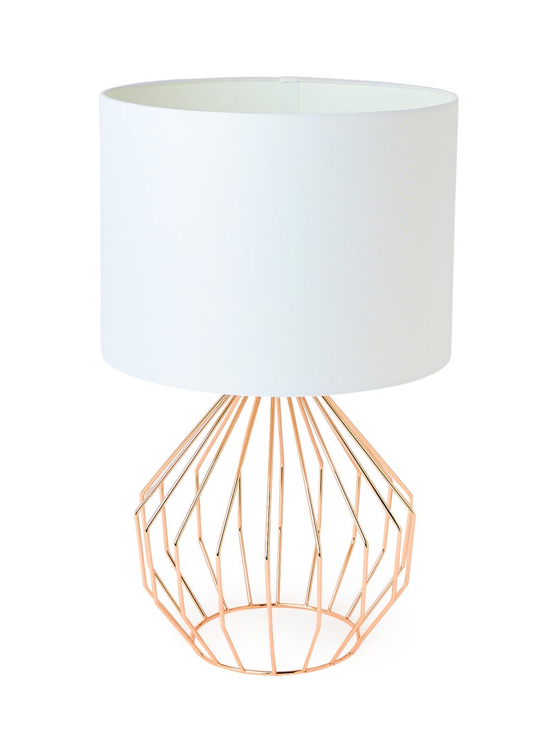 Switch - Linear Iron Table Lamp | Lampshade Copper 15 x 15 x 25inch - Image 1