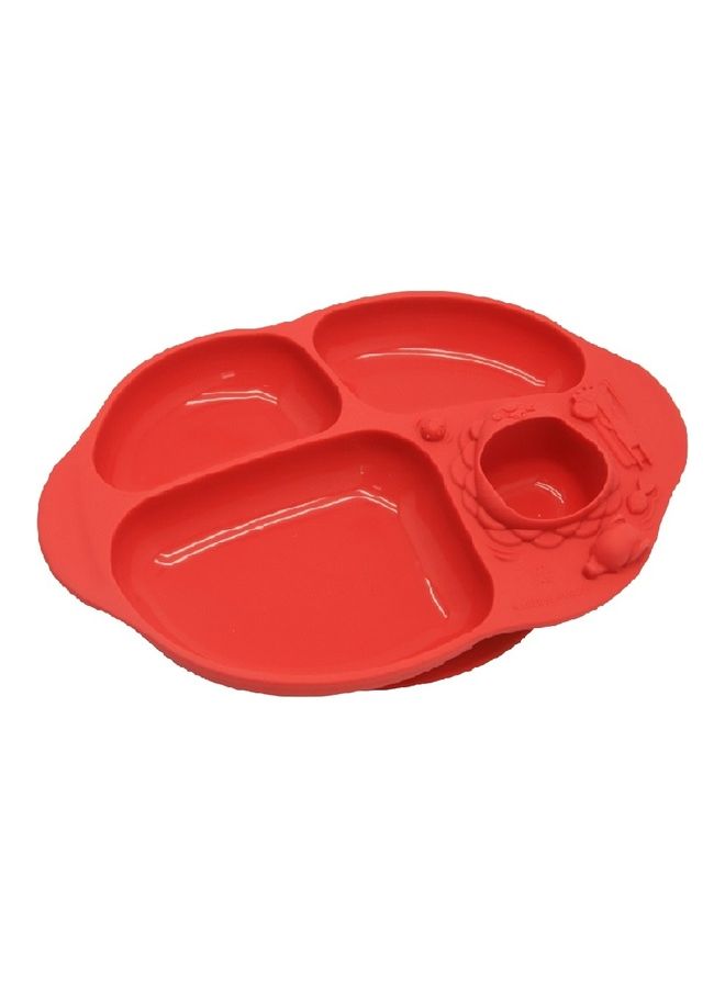 Marcus & Marcus Yummy Dips Suction Divided Plate - Image 1