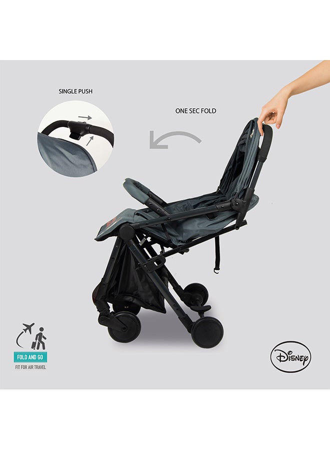 Trucare Mickey Mouse Travel Stroller With Storage Basket  - Image 4