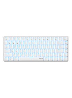 AK33 82 Keys Wireless Mechanical Gaming Keyboard, Bluetooth 5.0/Dual Mode Anti-Ghosting Backlight For PC Laptop Gamer White