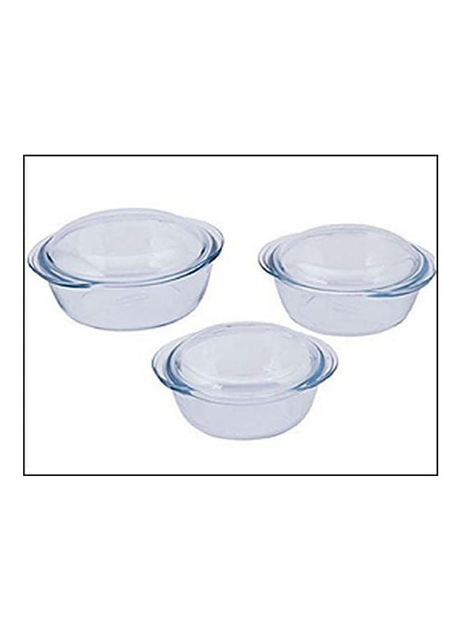 PYREX Kit 3 Glass Cover Analysis   Essentials Clear - Image 2