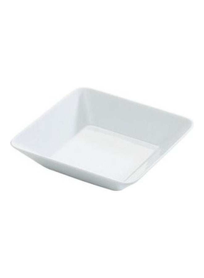tescoma Ceramic Square Bowl White 14x14cm  - Image 1