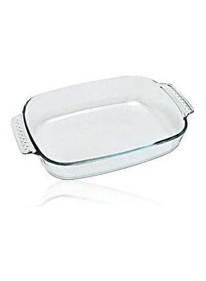 PYREX 020205230 Rectangular Roaster Easy Grip 30X20Cm Clear 30x20cm - Image 2