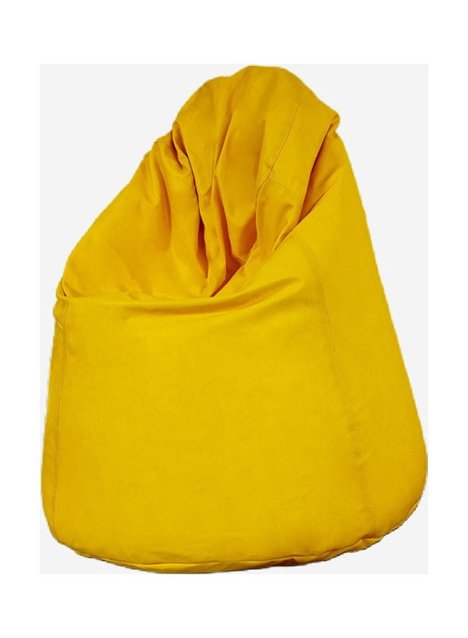 Luxe Decora PVC Bean Bag Yellow 90cm - Image 2
