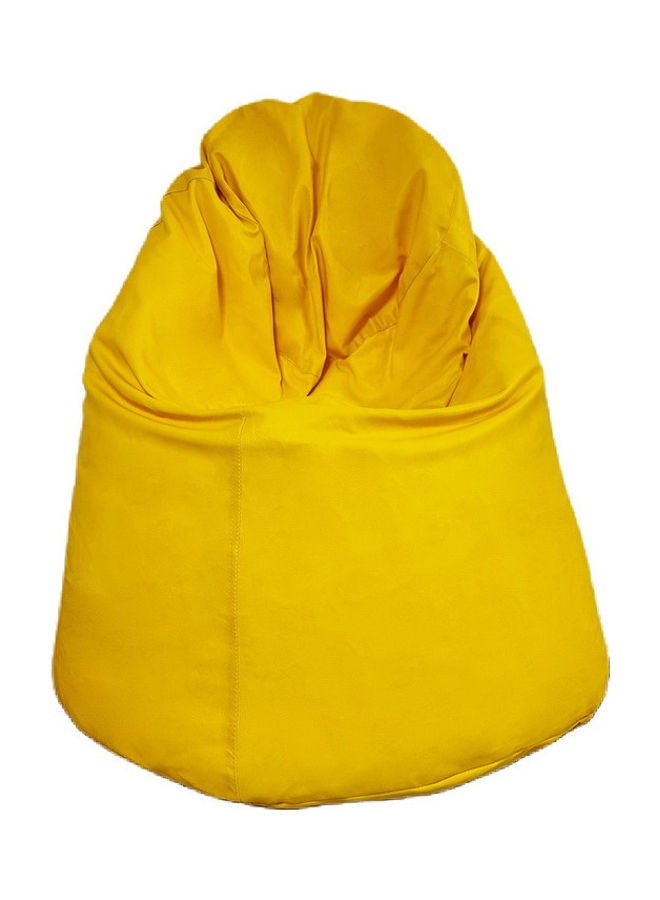 Luxe Decora PVC Bean Bag Yellow 90cm - Image 1