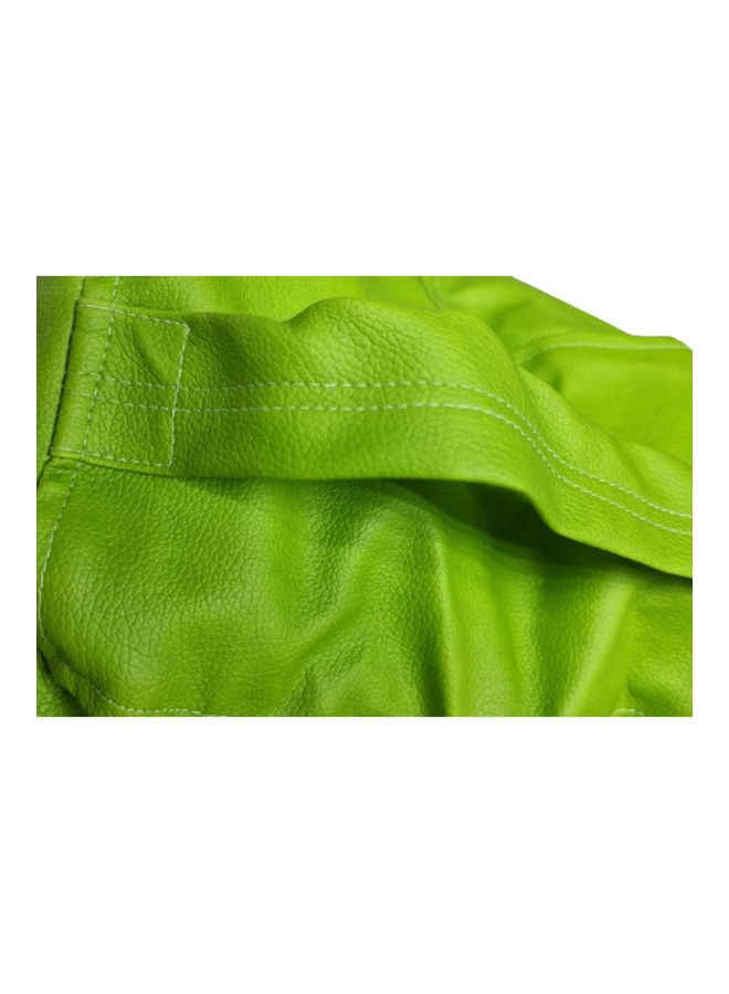 Luxe Decora PVC Tear Drop Bean Bag Light Green 110cm - Image 3