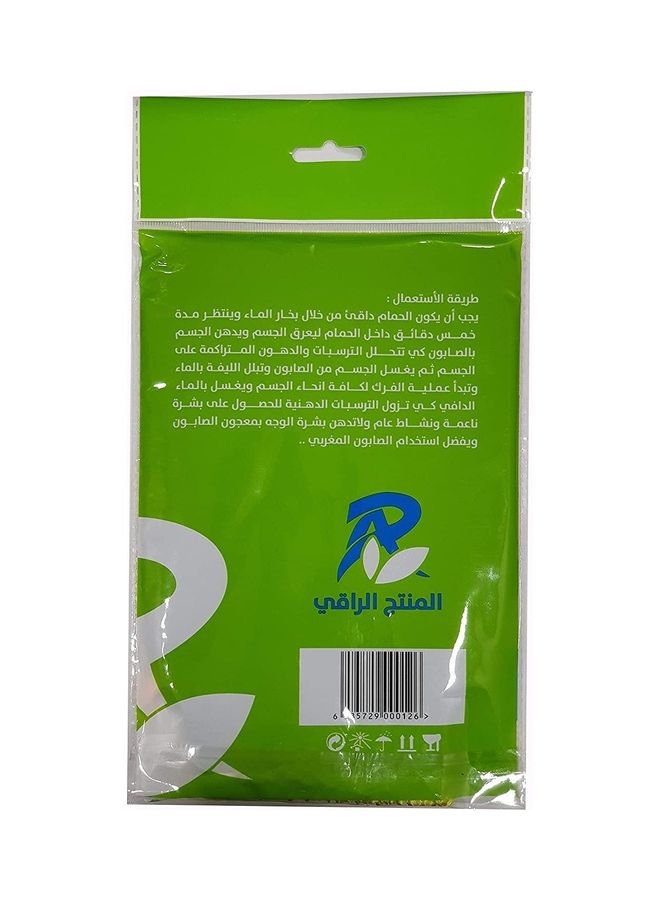 AR Moroccan soft loofah 12 pcs Black 23x15cm  - Image 2