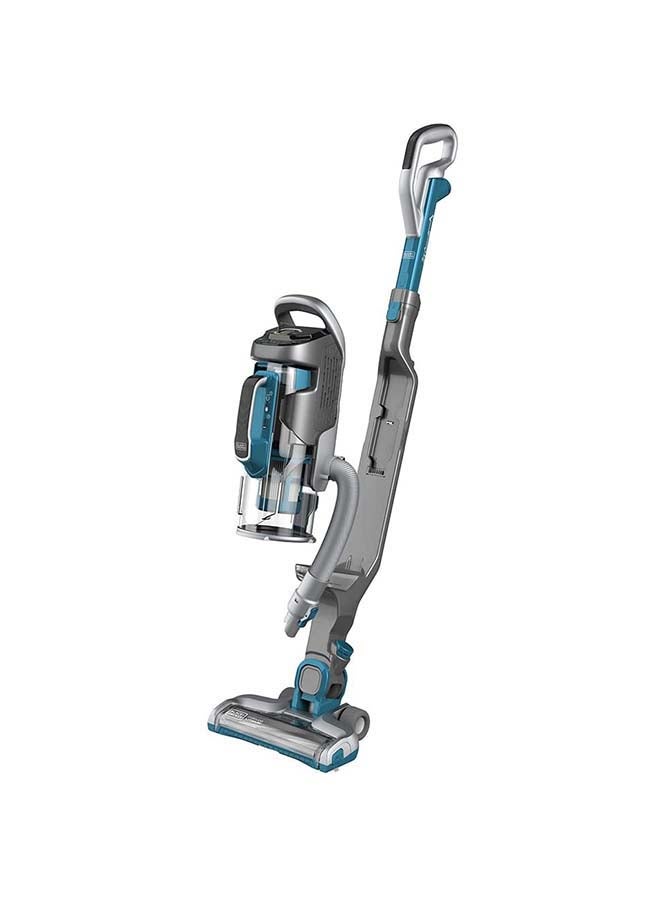 BLACK+DECKER - Cordless Vacuum Cleaner with 2 in1 function having intelligent Sensor Technology for Increased suction up to 60 minutes 1000 ml 45 W CUA525BH-GB Grey/Blue - Image 1