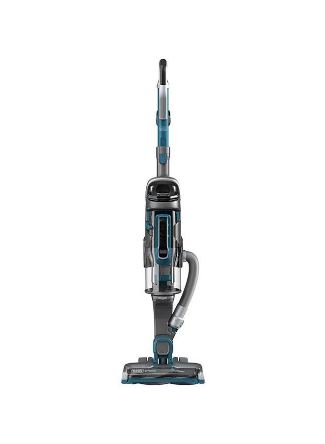 BLACK+DECKER - Cordless Vacuum Cleaner with 2 in1 function having intelligent Sensor Technology for Increased suction up to 60 minutes 1000 ml 45 W CUA525BH-GB Grey/Blue - Image 1