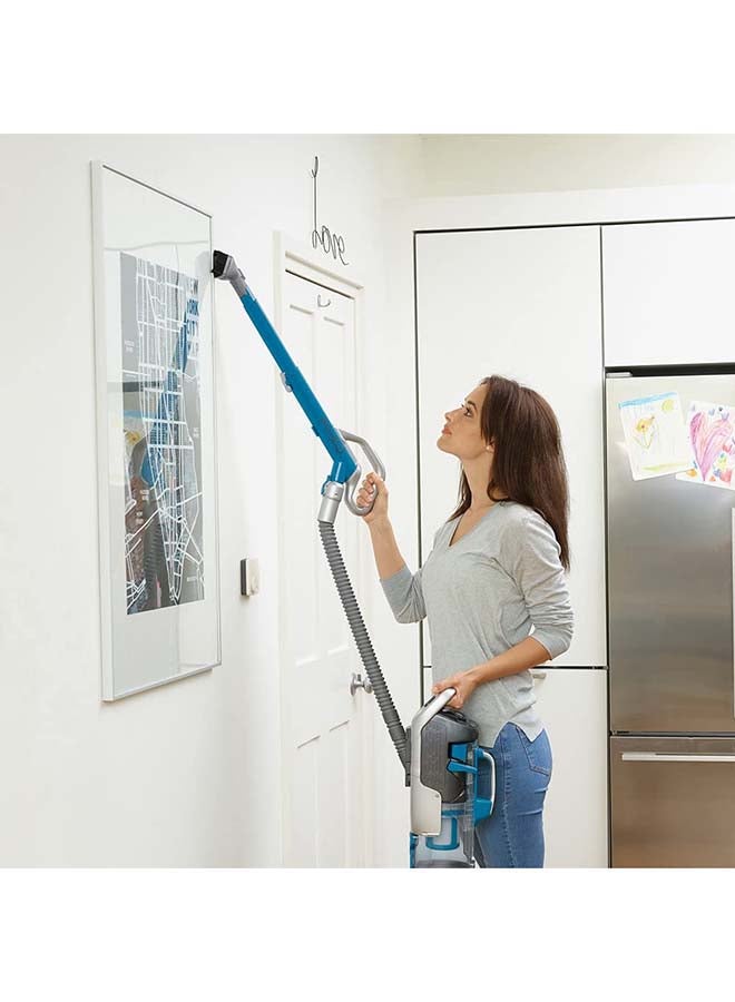 BLACK+DECKER - Cordless Vacuum Cleaner with 2 in1 function having intelligent Sensor Technology for Increased suction up to 60 minutes 1000 ml 45 W CUA525BH-GB Grey/Blue - Image 1