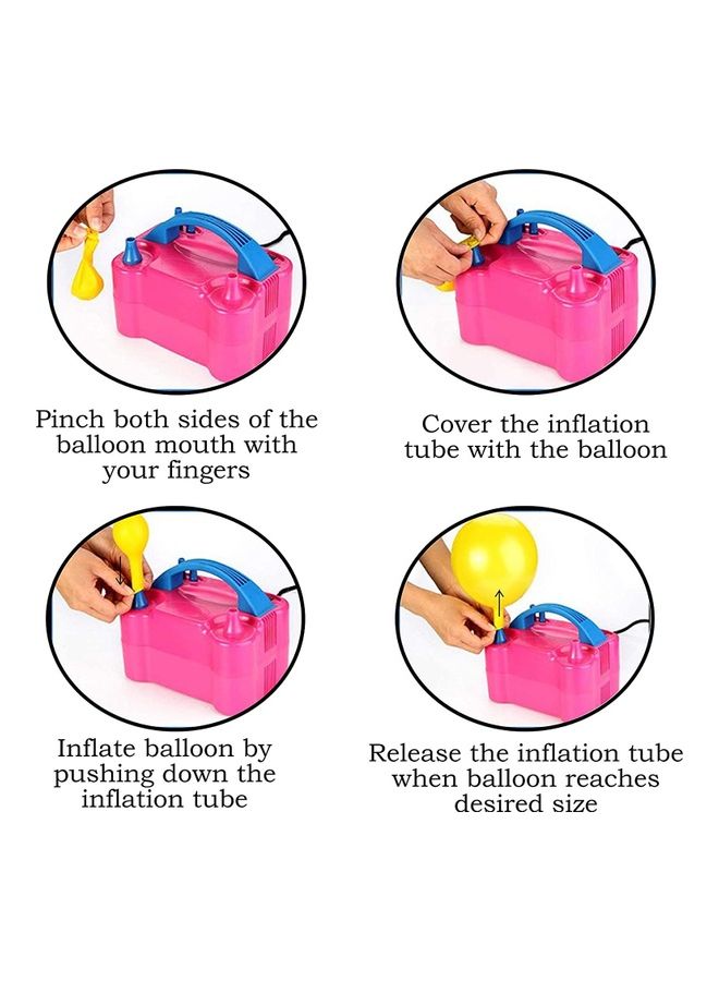 100-Piece Balloons with Electric Pump  - Image 2
