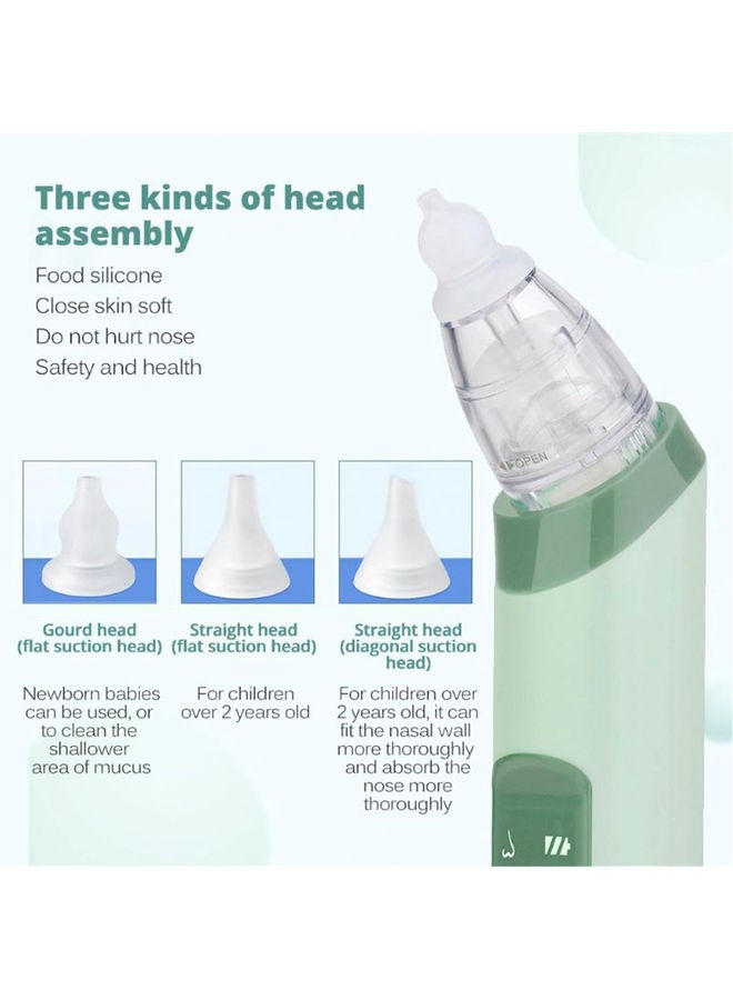 إيزي سو أداة كهربائية لتنظيف الأنف مزودة بأداة امتصاص مع أطراف من السيليكون - Image 4
