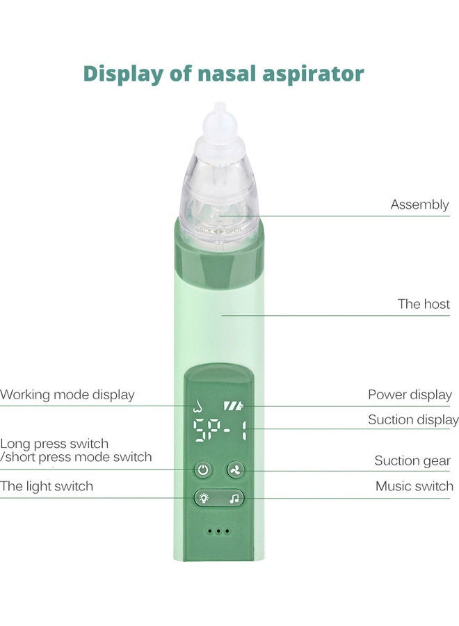 إيزي سو أداة كهربائية لتنظيف الأنف مزودة بأداة امتصاص مع أطراف من السيليكون - Image 5
